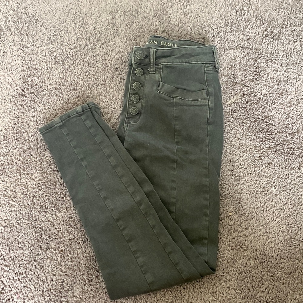 American Eagle mid rise jean